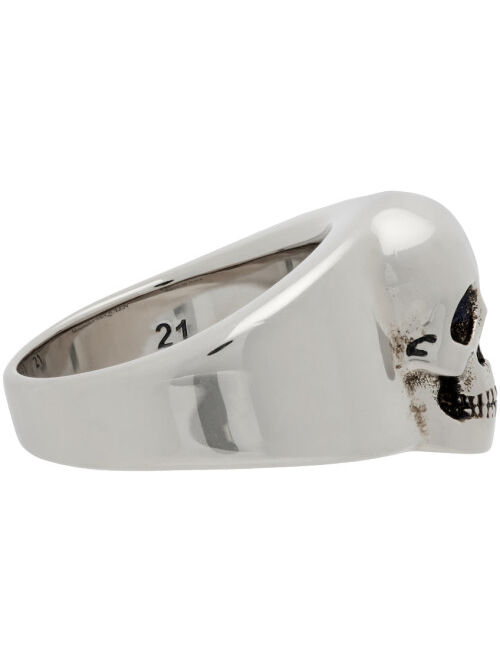 Alexander McQueen Silver Skull Ring