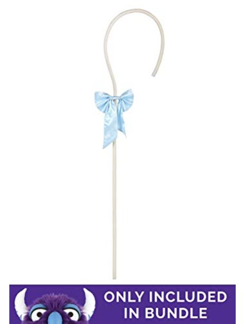 Fun Costumes Little Bo Peep Costume for Women, with Pink and Blue Bonnet, Polka Dot Dress