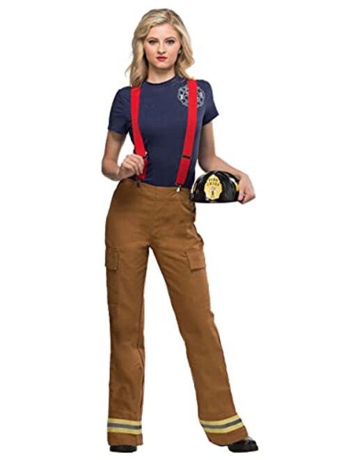 Fun Costumes Women's Fire Captain Costume Firefighter Outfit for Women
