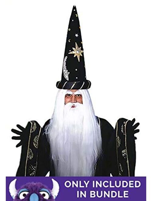 Fun Costumes Kids Wizard Costume Purple Wizard Outfit for Boys and Girls
