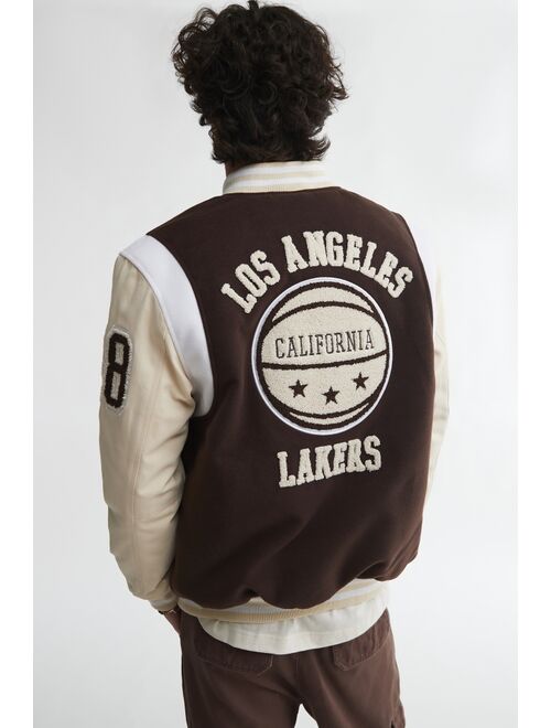Urban outfitters Brooklyn Cloth UO Exclusive Los Angeles Lakers Workwear Varsity Jacket