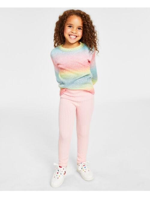 EPIC THREADS Toddler Girls Rainbow Stripe Sweater