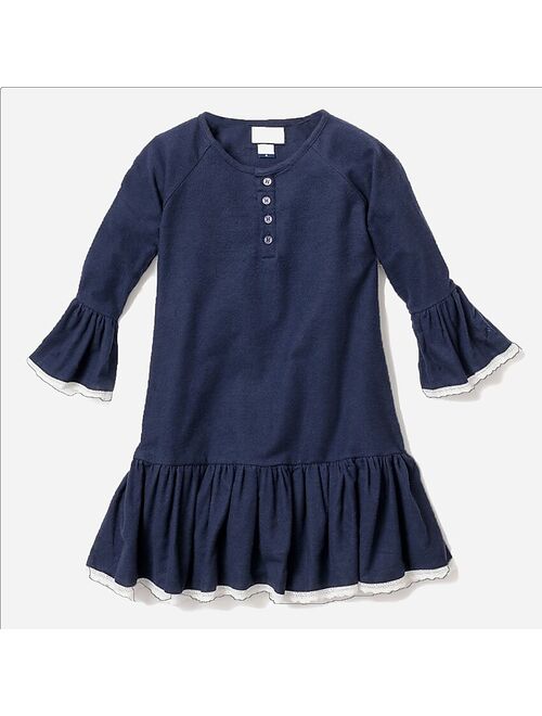 J.Crew Petite Plume girls' flannel Arabella nightgown