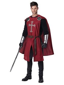 Knight's Surcoat Adult Costume (Red)