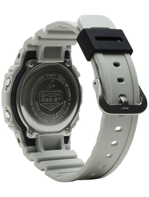 Casio G-SHOCK Men's Digital Khaki Resin Strap Watch 43mm DW5600CA-8