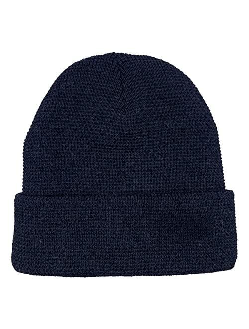 HOT SHOT Men's Acrylic Knit Cuff Cap - Outdoor Hat for Cold Weather