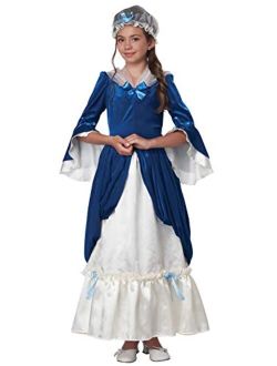 Colonial Era Dress/Martha Washington Child Costume