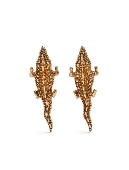 Natia X Lako Crocodile earrings