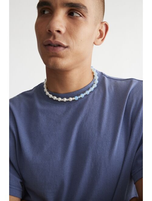 Urban outfitters Pearl & Genuine Stone Necklace