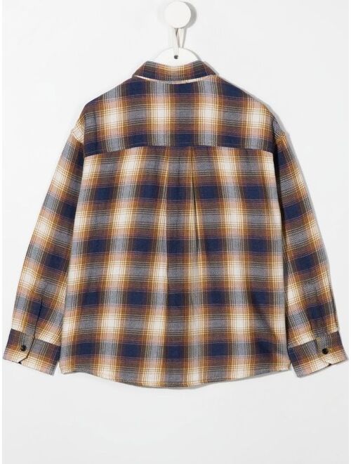Dsquared2 Kids check-print cotton shirt