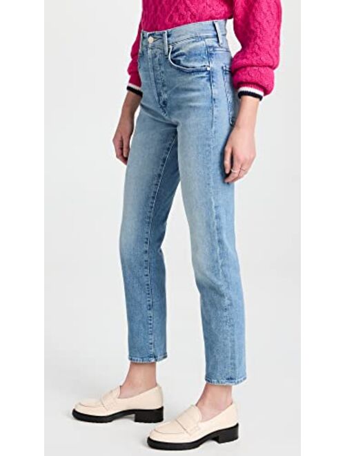 MOTHER Women's High Waisted Hiker Hover Jeans
