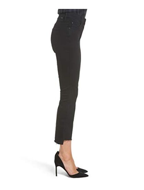 MOTHER Women's The Insider Crop Step Fray Jeans
