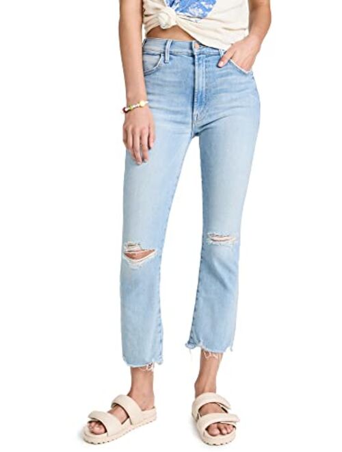 MOTHER Women's The Hustler Ankle Chew Jeans
