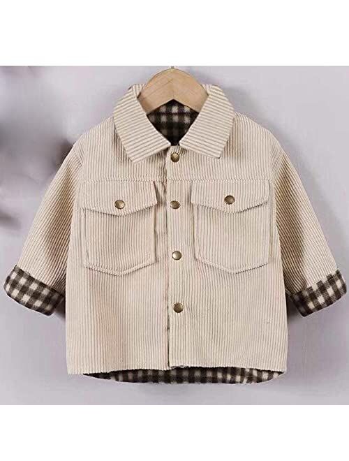 EnJoCho Toddler Baby Boys Winter Elegant Notched Collar Coat Double Breasted Trench Coat Warm Wool Pea Coat Jacket for Kids (Gray-02#, 4-5 Years)