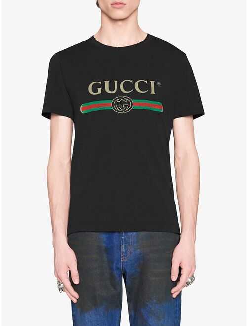 Gucci Print Washed T-shirt