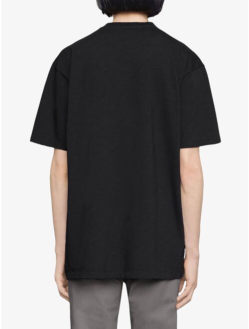 T-shirt with Gucci Blade print