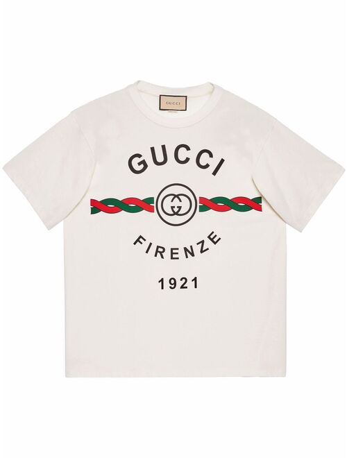 Gucci Firenze 1921 cotton T-shirt
