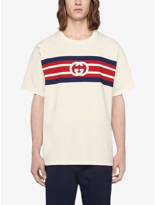 Gucci Interlocking G striped T-shirt