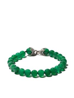 Spiritual Beads green onyx bracelet