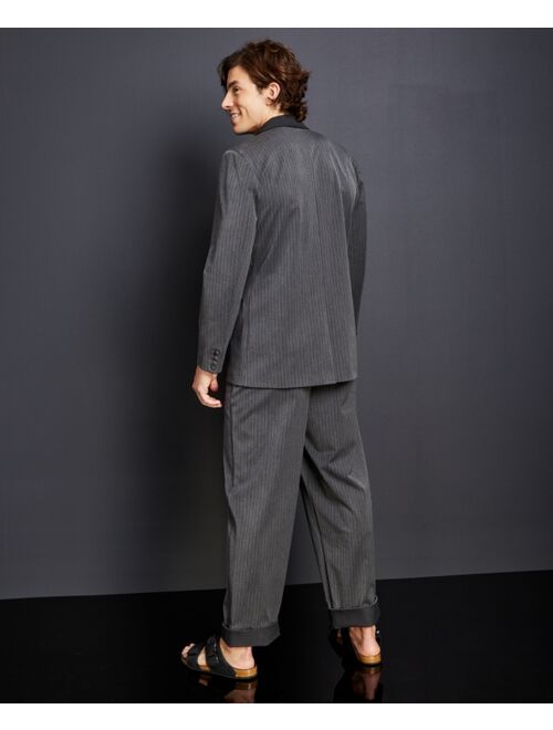ROYALTY BY MALUMA Men's Classic-Fit Pinstripe Blazer, Created For Macy's