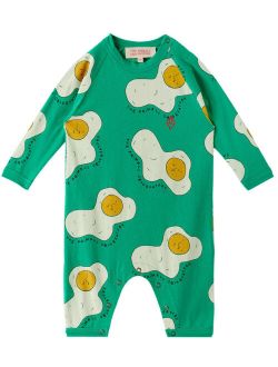 THE ANIMALS OBSERVATORY Baby Green Owl Jumpsuit