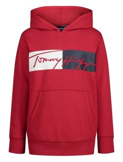 Big Boys Chest Script Pullover Hoodie