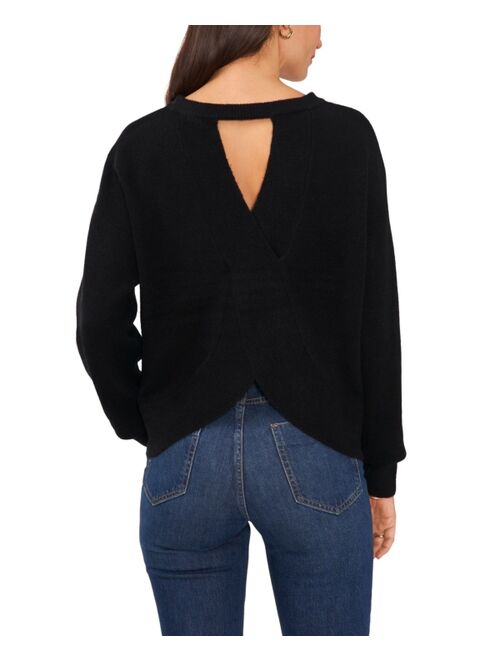 1.STATE Women's Long Sleeve Cozy Wrap Sweater