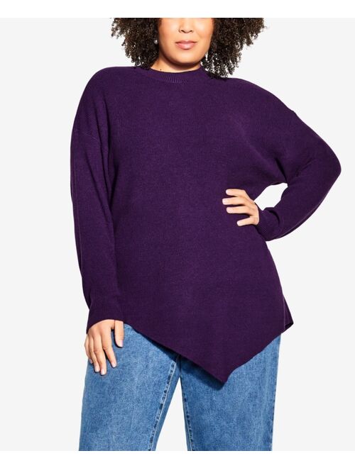 CITY CHIC Trendy Plus Size Madison Jumper Sweater