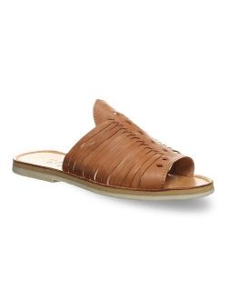 Rosa Women's Leather Slide Sandals