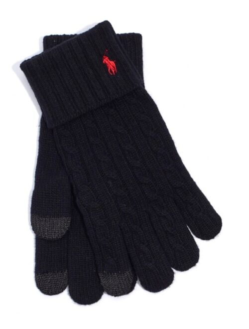 POLO RALPH LAUREN Men's Classic Cable Gloves