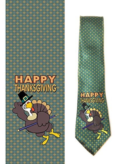 Stonehouse Collection Men's Assorted Holiday Ties - 6 Fun Neckties - Tie Assortment - Christmas, Thanksgiving, Valentines, St Patricks, Easter, 4th of July