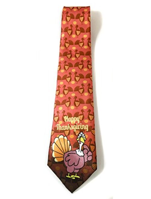 Stonehouse Collection Men's Assorted Holiday Ties - 6 Fun Neckties - Tie Assortment