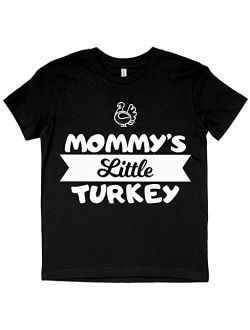 Generic Little Turkey Kids' T-Shirt - Thanksgiving T-Shirt - Cute Tee Shirt for Kids