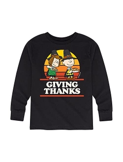Peanuts - Toddler and Youth Fall Thanksgiving Long Sleeve T-Shirt