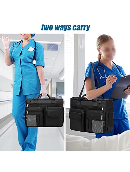 Gatycallaty Large New Nurse Bag for Work for Nursing School Student Graduation Gift Teacher Teaching Accessories Utility Tote Bag Medical