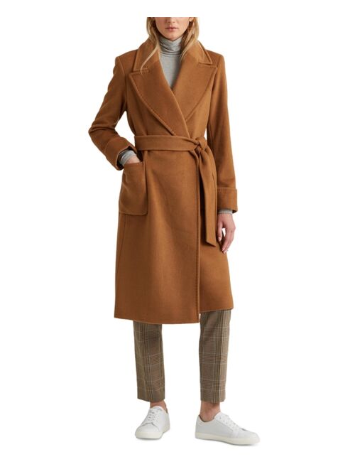 Polo Ralph Lauren LAUREN RALPH LAUREN Women's Wool-Blend Wrap Coat