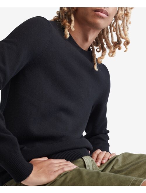 Calvin Klein Men's Regular-Fit Merino Wool Crewneck Sweater