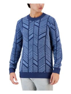 Men's Herringbone Sweater, Created for Macy's