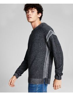 Men's Oversized Sleeve Detailed Sweater, Created for Macy's