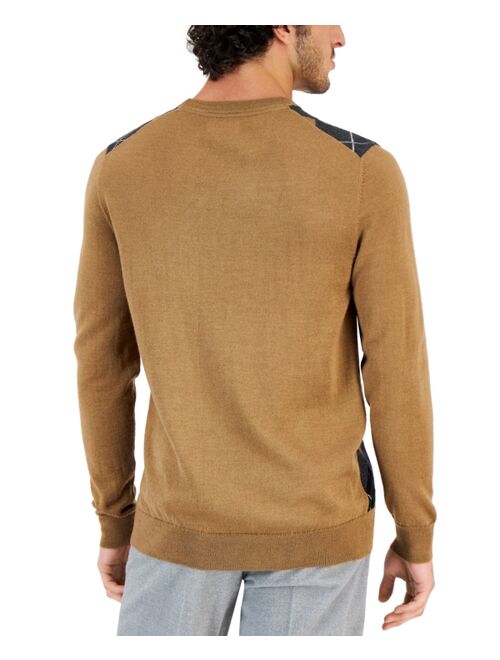 Club Room Men's Merino Harvard Argyle Sweater, Created for Macy's