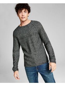Men's Raglan Crewneck Sweater, Created for Macy's