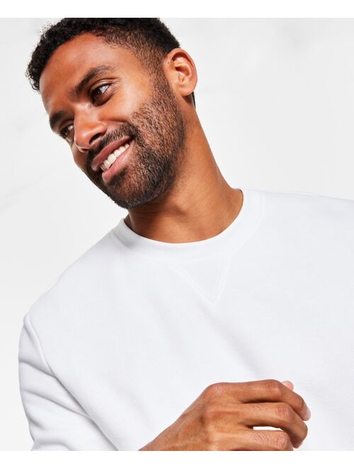 Charter Club Men's Solid Matching Crewneck Top, Created for Macy's