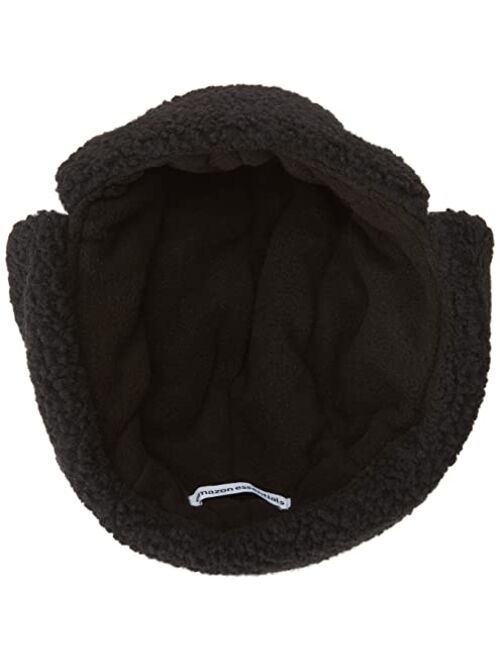 Amazon Essentials Kids' Little Fleece Sherpa Lined Trapper Hat