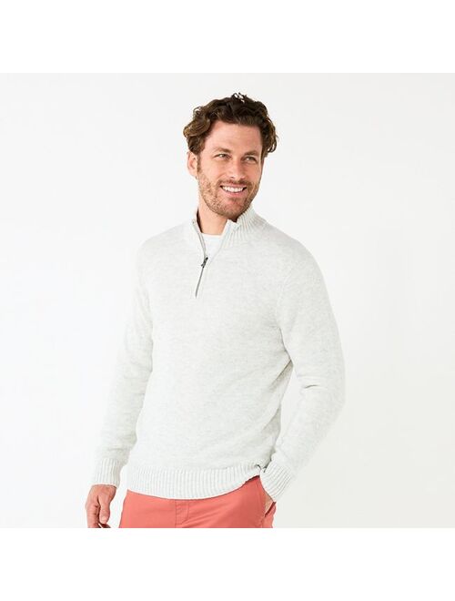 Men's Sonoma Goods For Life Quarter-Zip Sweater