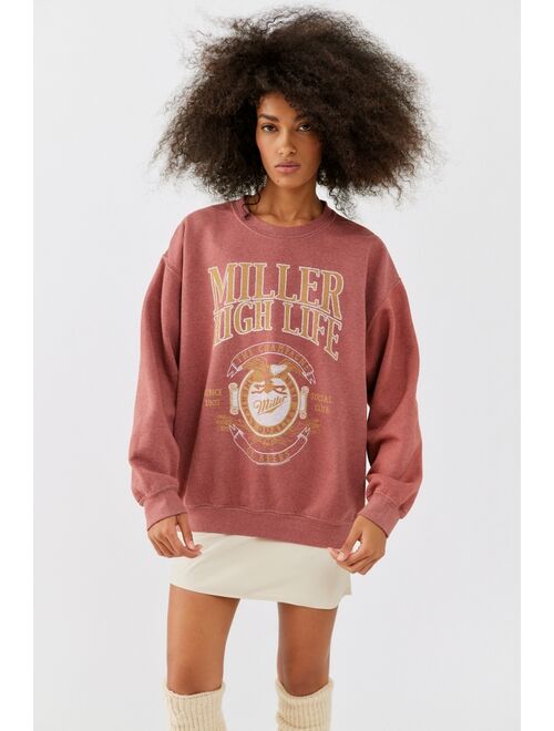 Urban Outfitters Miller High Life Crew Neck Sweatshirt