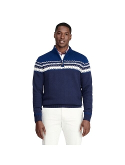 Fairisle Quarter-Zip Sweater