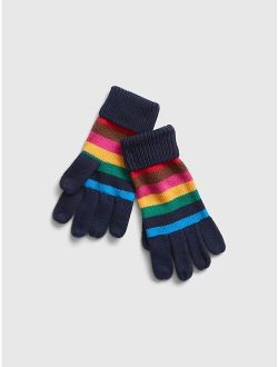 Happy Stripe Gloves