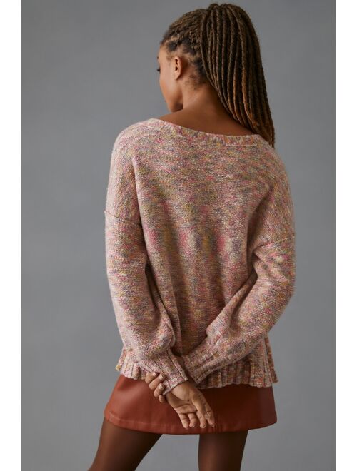 Pilcro Deep-V Sweater