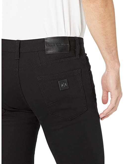 armani exchange Slim Fit Cotton Stretch Five-Pocket Pants