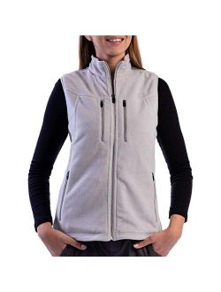 SCOTTeVEST Women's Fireside Fleece Travel Vest | 15 Pockets | Anti-Pickpocket